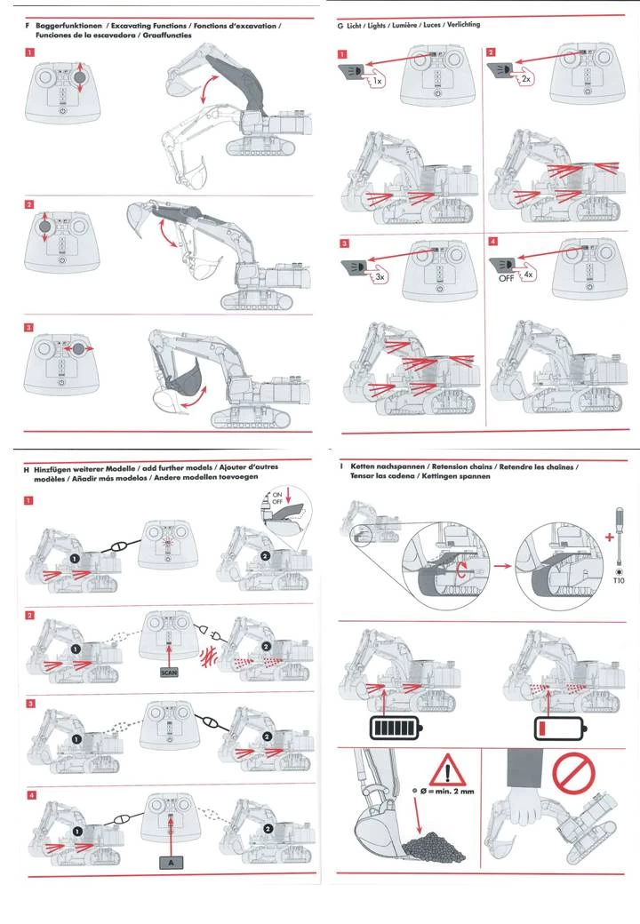SIKU RC 6740 - Raupenbagger LIEBHERR R980 SME- 2.4 GHz