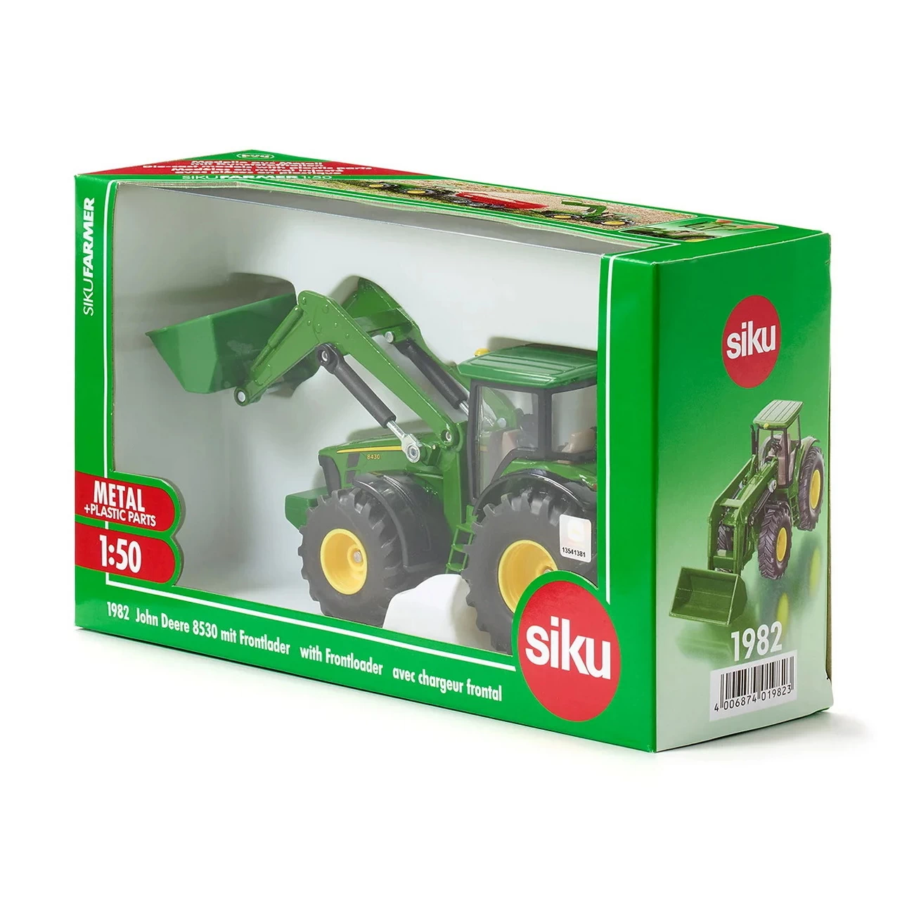 SIKU 1982 - John Deere Mit Frontlader 1:50